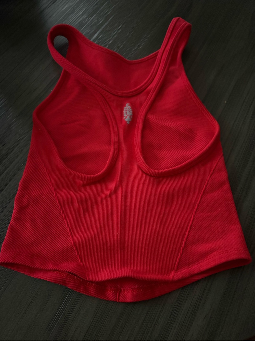 FP Movement by Free People Red Ribbed Tank - Picture 2 of 2